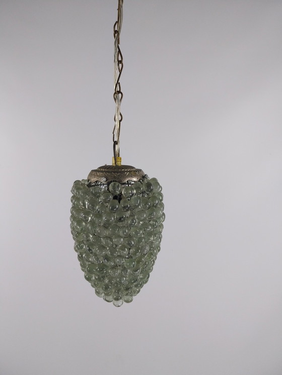 Image 1 of 1 X Mouth-blown Murano Grapevine Lamp