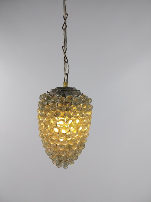 1 X Mouth-blown Murano Grapevine Lamp