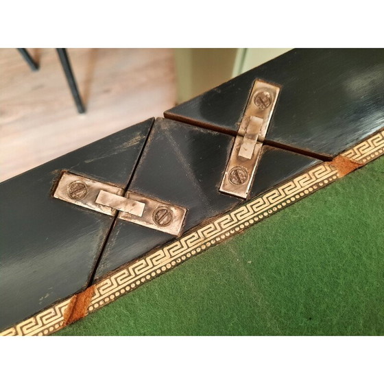 Image 1 of Vintage mahogany game table