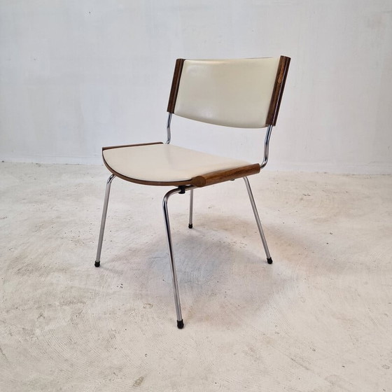 Image 1 of Set of 4 vintage "Badminton" dining chairs by Nanna Ditzel for Kolds Savvaerk, Denmark 1960s