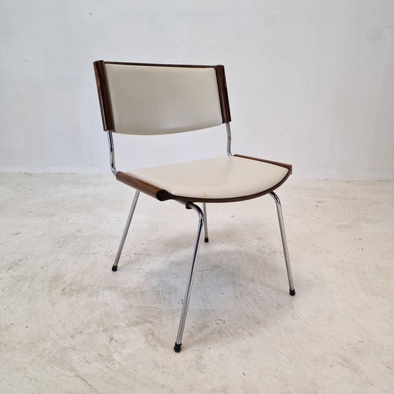 Image 1 of Set of 4 vintage "Badminton" dining chairs by Nanna Ditzel for Kolds Savvaerk, Denmark 1960s