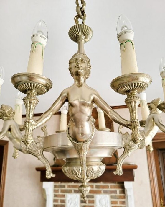 Image 1 of Chandelier - 4 Mermaids