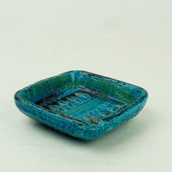 Image 1 of Vintage ceramic ashtray by Aldo Londi for Bitossi, Italy
