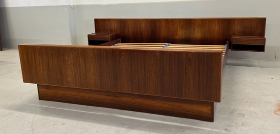 Image 1 of Danish Rosewood Double Bed By Sannemans