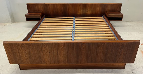 Image 1 of Danish Rosewood Double Bed By Sannemans