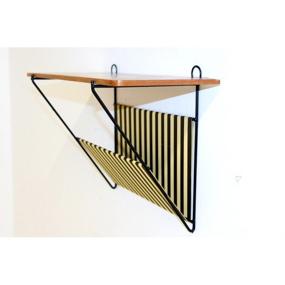 Image 1 of Vintage teak wall shelf, Sweden 1960