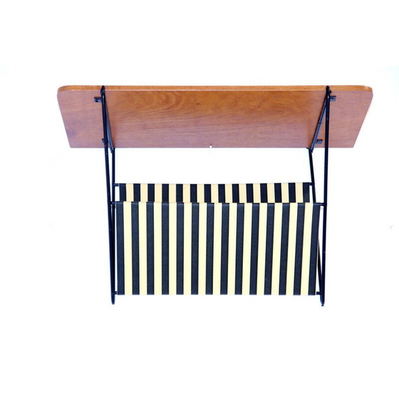 Image 1 of Vintage teak wall shelf, Sweden 1960