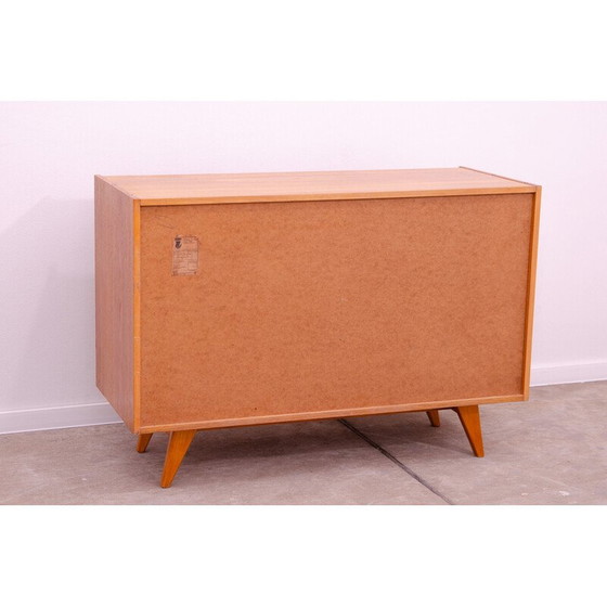 Image 1 of Vintage U-453 chest of drawers in oak wood and plywood by Jiří Jiroutek for Interiér Praha, Czechoslovakia 1960