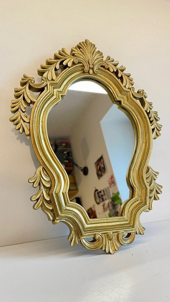 Image 1 of Rocaille style mirror France