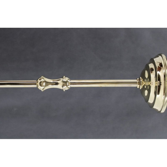 Image 1 of Vintage brass chandelier, Czechoslovakia 1930