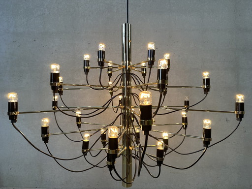 Gino Sarfatti FLOS chandelier 2097/30 - gold