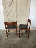 4x Vintage Danish style chair