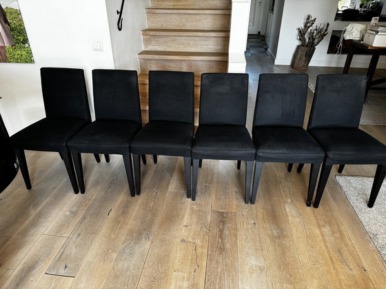 Image 1 of 6x Meridiani dining chairs