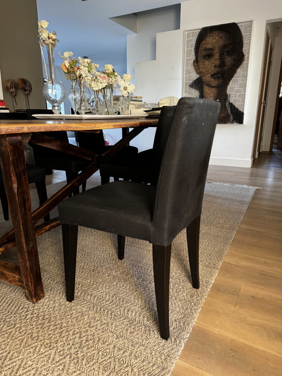 Image 1 of 6x Meridiani dining chairs