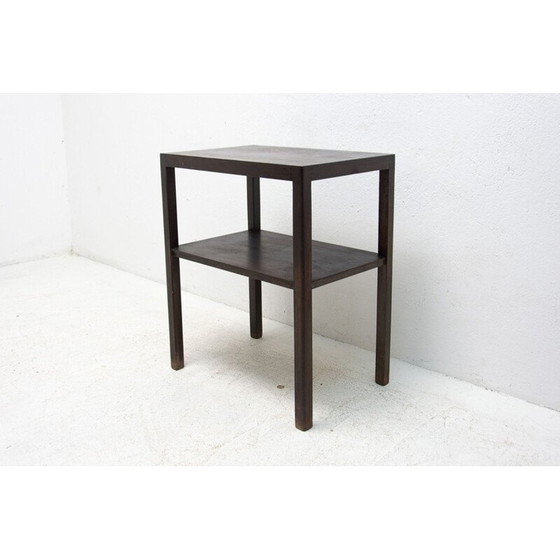 Image 1 of Tavolino laterale in rovere modernista d'epoca, Cecoslovacchia 1950