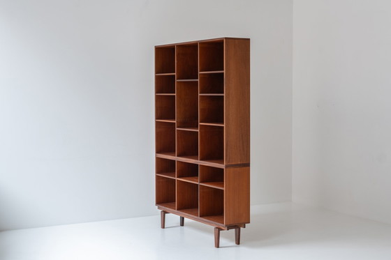 Image 1 of Rare bookcase by Peter Løvig Nielsen for Løvig, Denmark, 1960s. 