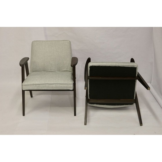 Image 1 of Pair of vintage Bunny Type 300-177 armchairs by Józef Chierowski, 1960