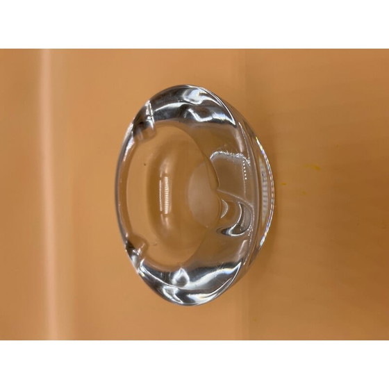 Image 1 of Vintage crystal ashtray, 1970