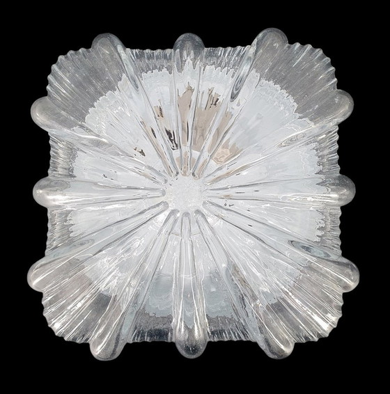 Image 1 of Lampada da soffitto in vetro vintage 2028