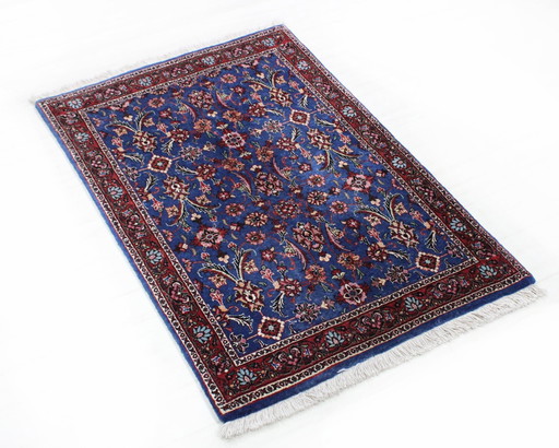 Original hand-knotted Persian carpet Bidjar Fine 106 X 72 Cm Top condition