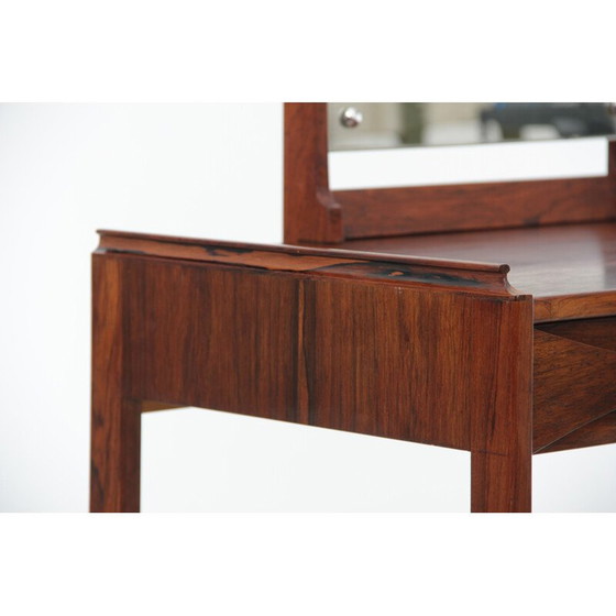 Image 1 of Vintage Scandinavian dressing table in Rio rosewood by Arne Vodder for Nc Møbler