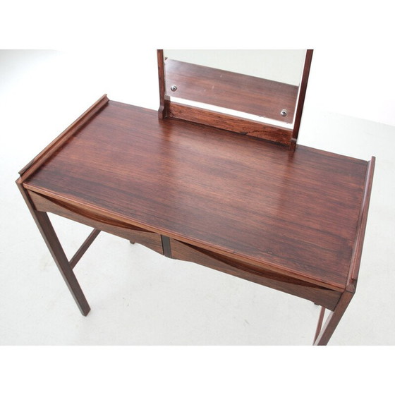 Image 1 of Vintage Scandinavian dressing table in Rio rosewood by Arne Vodder for Nc Møbler