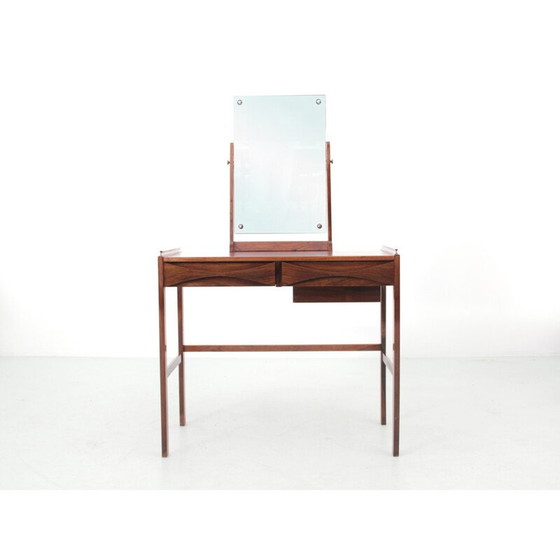 Image 1 of Vintage Scandinavian dressing table in Rio rosewood by Arne Vodder for Nc Møbler