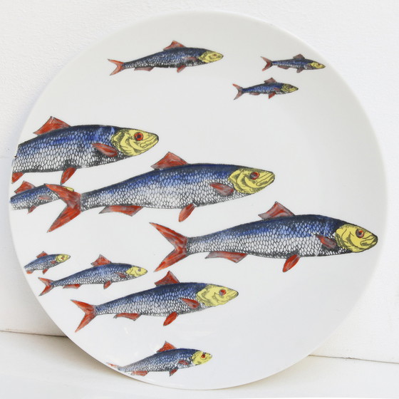 Image 1 of Vintage Set 'Passata Di Pesce' by Piero Fornasetti, 1955