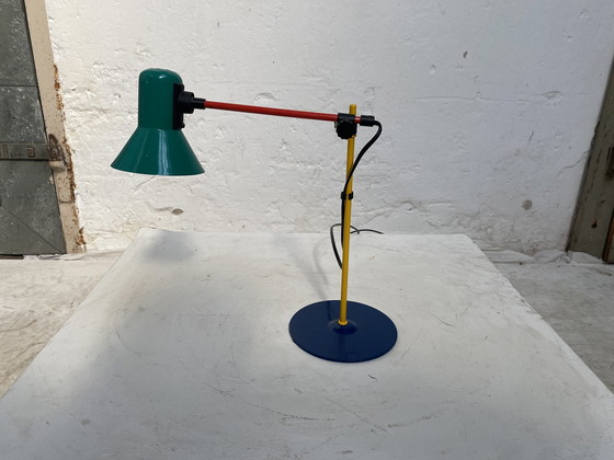 Image 1 of Massive/Veneta Lumi Memphis style desk lamp