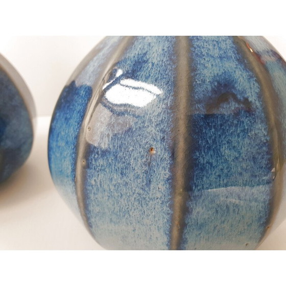 Image 1 of Coppia di vasi in gres vintage art déco