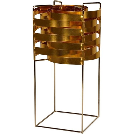 Image 1 of Ganymede" table lamp in copper by Max Sauze for LIGNE SAUZE