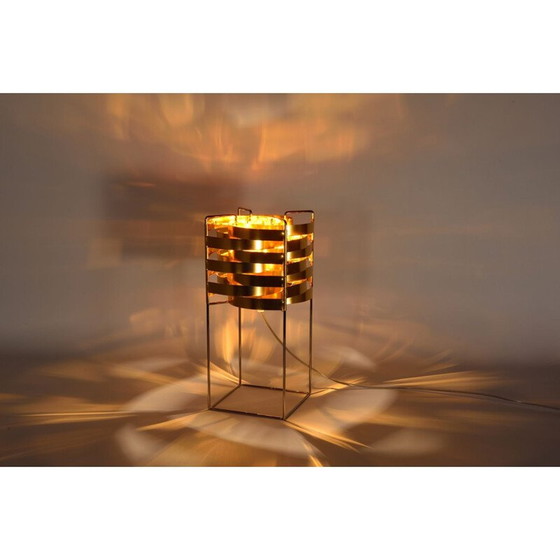 Image 1 of Ganymede" table lamp in copper by Max Sauze for LIGNE SAUZE