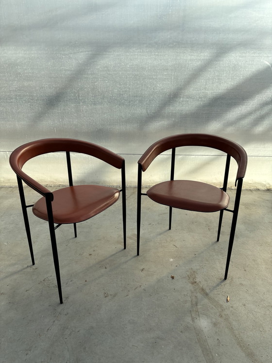 Image 1 of 2x Arrben Italy Dining Chair