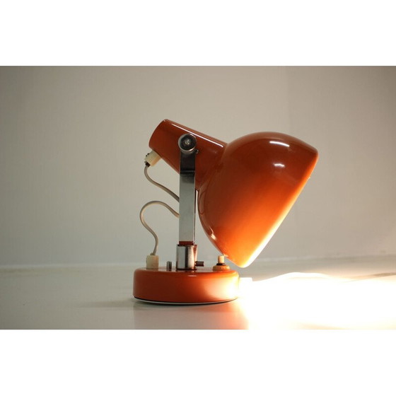 Image 1 of Orange vintage wall lamp, 1960s