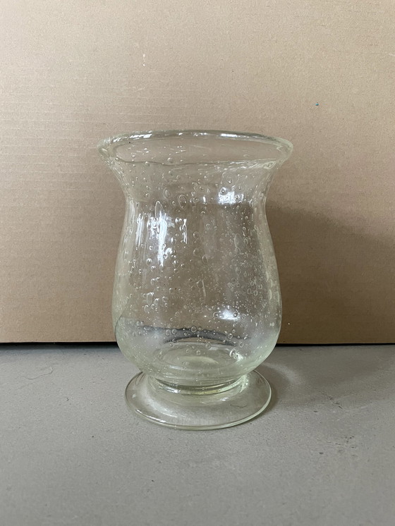 Image 1 of Vintage Vase bullé verre Biot