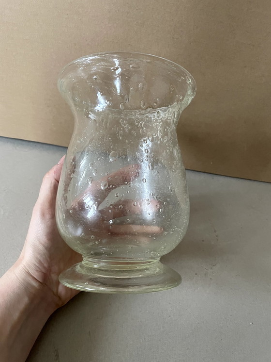 Image 1 of Vintage Vase bullé verre Biot