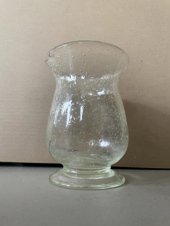 Image 1 of Vaso vintage a bolle in vetro Biot