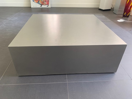 Table basse en acier inoxydable