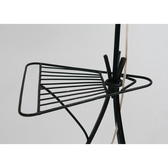 Image 1 of Vintage floor lamp with stand, 1950