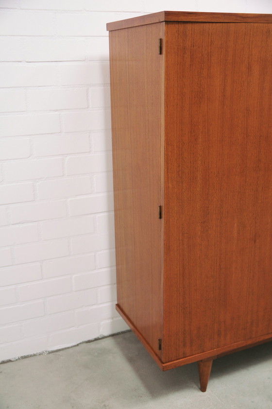 Image 1 of vintage china cabinet high board sideboard