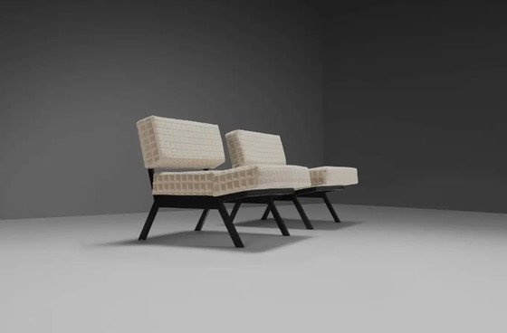 Image 1 of 2x IPE 'Panchetto' Fauteuils de relaxation par Rito Valla