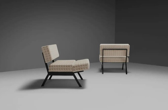 Image 1 of 2x IPE 'Panchetto' Fauteuils de relaxation par Rito Valla