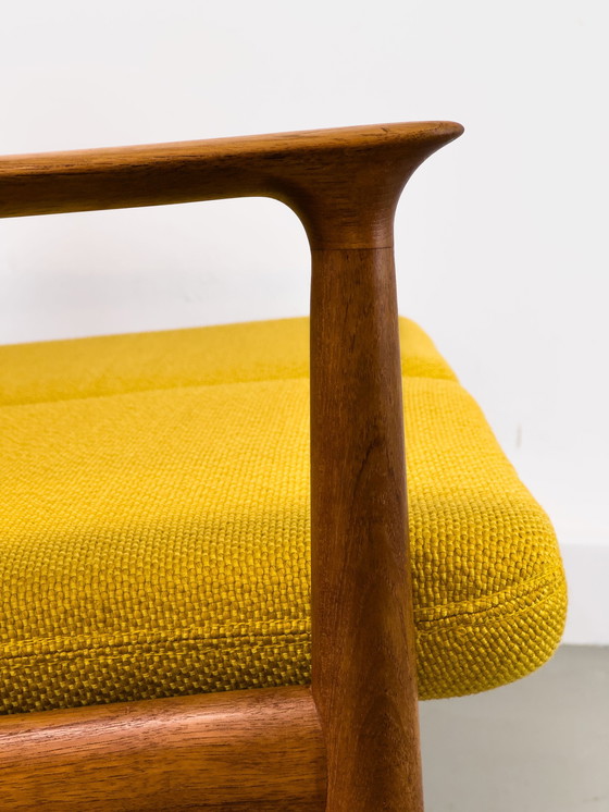 Image 1 of Danish Teak Lounge Sofa By Svend Aage Eriksen For Glostrup, 1960S