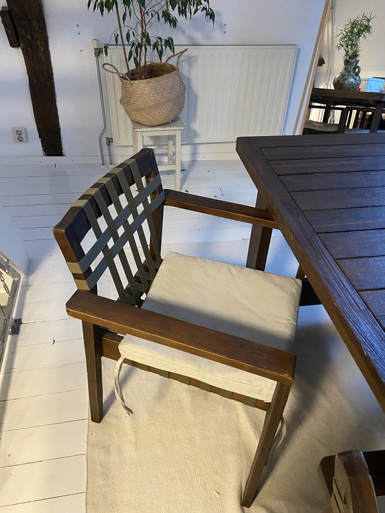 Image 1 of Garden Table Set With Chairs