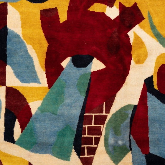 Image 1 of Vintage wool rug by Pedro Campiche