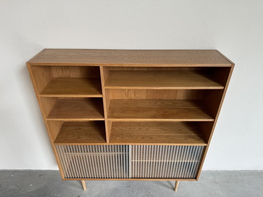 Danish Vintage Bookcase Oak