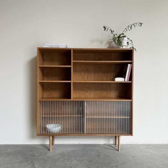 Image 1 of Danish Vintage Bookcase Oak