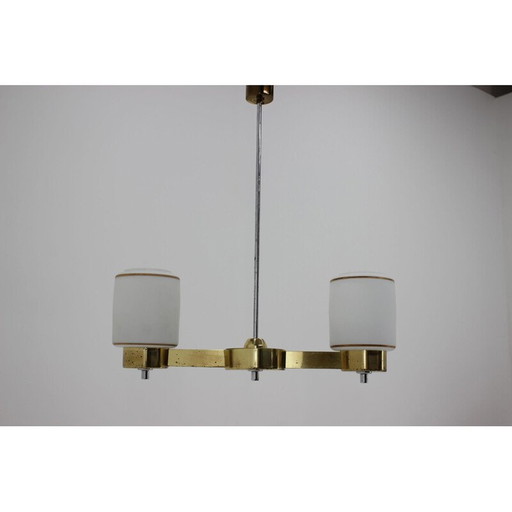 Vintage brass pendant Lidokov 1980s