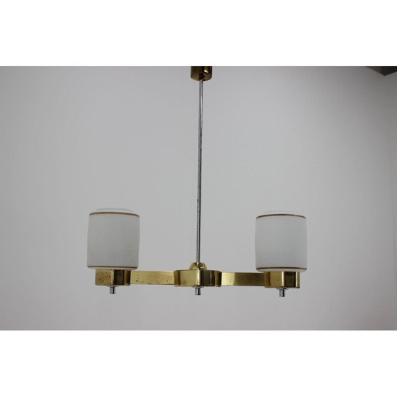 Image 1 of Vintage brass pendant Lidokov 1980s