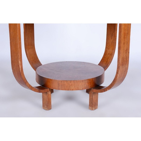 Image 1 of Vintage Art Deco rosewood seating set, France 1920